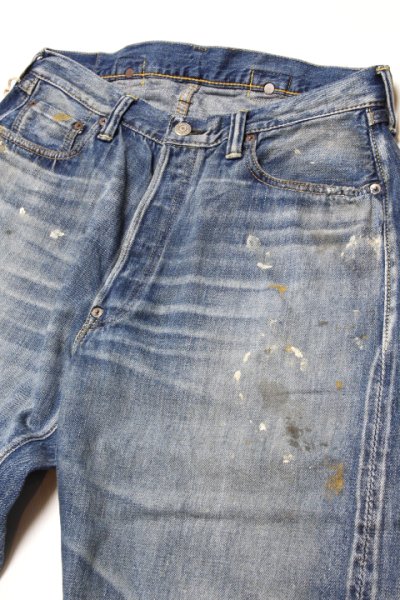 画像1: [2025年限定アイテム]「FULLCOUNT」1937 Model Dartford Splatter 11.5oz  "Super Smooth" フルカウント 1937年モデル スプラッター スーパースムース ヴィンテージ加工 1126HW [フェードインディゴ]