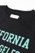 画像2: 「ILL180°」"CALIFORNIA" Tee イルワンエイティ カリフォルニア パンケーキ プリント 半袖 Tシャツ ILL251-33 [ブラック] (2)