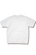 画像2: 「Jackman」Dotsume Rib T-Shirt ジャックマン ドツメ リブ 半袖Tシャツ JM5110 [ホワイト] (2)
