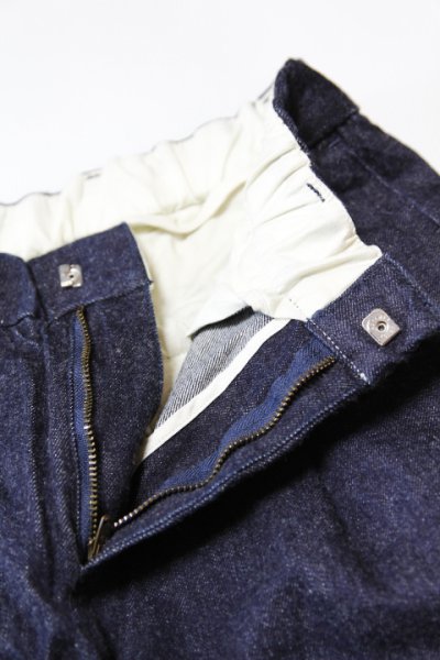 画像2: 「Sugar & Co.」Gentle Pants シュガーアンドカンパニー ジェントル パンツ [インディゴデニム]