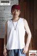 画像5: 「ILL180°」SOLID LOOSE TANK TOP イルワンエイティ ソリッド ルーズタンクトップ ILL241-21 [ホワイト] (5)
