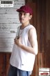 画像6: 「ILL180°」SOLID LOOSE TANK TOP イルワンエイティ ソリッド ルーズタンクトップ ILL241-21 [ホワイト] (6)