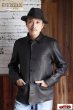 画像13: 「FINE CREEK ＆Co.」30's Leather Car Coat ”Arcadia Deer” ファインクリーク・アンド・コー 1930年代 レザーカーコート ディアスキン ACCO005 [ブラック] (13)
