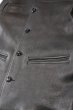 画像3: 「FINE CREEK ＆Co.」30's Leather Car Coat ”Arcadia Deer” ファインクリーク・アンド・コー 1930年代 レザーカーコート ディアスキン ACCO005 [ブラック] (3)