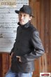 画像14: 「FINE CREEK ＆Co.」30's Leather Car Coat ”Arcadia Deer” ファインクリーク・アンド・コー 1930年代 レザーカーコート ディアスキン ACCO005 [ブラック] (14)