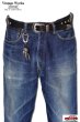 画像6: [JAMS店頭先行販売]「Vintage Works」ヴィンテージワークス ウエスタン コンチョ レザーベルト DH5738 CH-2 [茶芯] (6)