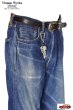 画像10: [JAMS店頭先行販売]「Vintage Works」ヴィンテージワークス ウエスタン レザーベルト DH5738 [茶芯] (10)