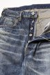 画像3: 「FULLCOUNT」”More Than Just Fear” Lot #1353-S0105 Wide Denim 13.7oz フルカウント モアザンジャストフィア ワイドデニム [ヴィンテージウォッシュ] (3)