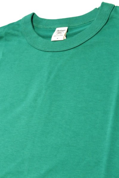 画像1: 「Jackman」Grace HS T-Shirt ジャックマン グレースコットン 5分袖 Tシャツ JM5441 [グリーン]