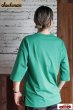 画像8: 「Jackman」Grace HS T-Shirt ジャックマン グレースコットン 5分袖 Tシャツ JM5441 [グリーン] (8)