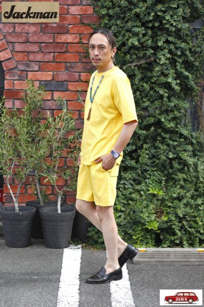 画像3: 「Jackman」Grace Shorts ジャックマン グレースコットン ショーツ JM4544 [シャインイエロー]