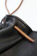 画像3: 「ILL180°」DEER SKIN DRAWSTRING BAG イルワンエイティ ディアスキン ドローストリング バッグ 巾着 ILL252-42D [ブラック] (3)