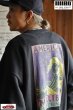 画像10: 「ILL180°」AMERICAN WAVE SWEAT SHIRT (LOOSE FIT) イルワンエイティ アメリカンウェーブ スウェットシャツ （ルーズフィット） ILL252-15B [ブラック] (10)