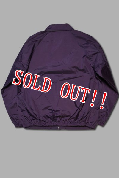 画像6: 「ILL180°」GRIFFIN JACKET イルワンエイティ グリフィンジャケット コーチジャケット ILL252-31 [パープル] (6)