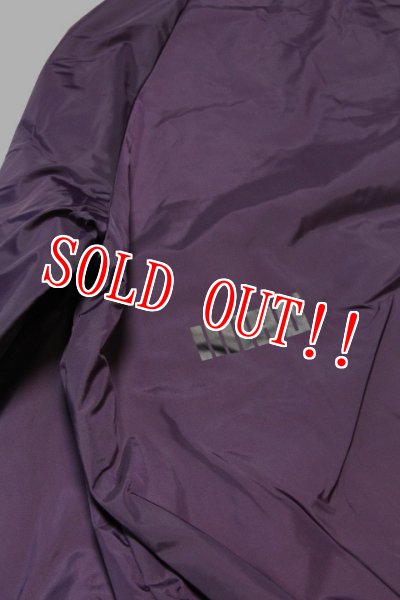 画像7: 「ILL180°」GRIFFIN JACKET イルワンエイティ グリフィンジャケット コーチジャケット ILL252-31 [パープル] (7)