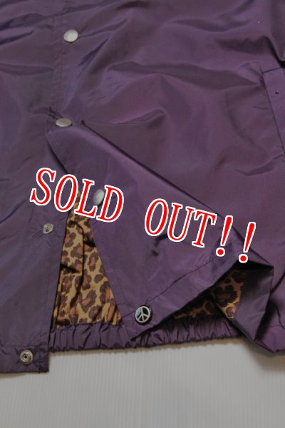 画像5: 「ILL180°」GRIFFIN JACKET イルワンエイティ グリフィンジャケット コーチジャケット ILL252-31 [パープル] (5)