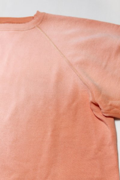画像2: [2025年限定]「FULLCOUNT」Fading Raglan Sleeve Sweatshirt フルカウント フェーディング ラグランスリーブ スウェット ダメージ加工 3769 [ピンク]