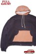 画像1: [2025年限定]「FULLCOUNT」Fading Double Sweat Hoodie フルカウント フェーディング ダブルフェイス スウェットフーディー ダメージ加工 3770 [エッグ/ピンク] (1)