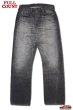 画像2: 「FULLCOUNT」STRAIGHT BLACK DENIM DARTFORD Lot ＃1101BKSSHW 11.5oz フルカウント ストレートデニム スーパースムース ヴィンテージ加工 [フェードブラック] (2)