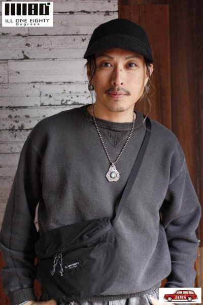 画像13: 「ILL180°」×「MT.RAINIER DESIGN」ONE PANEL BAG イルワンエイティ マウントレーニア コラボ ワンパネル スモールバッグ ILL242-38MD [ブラック・ラスト] (13)