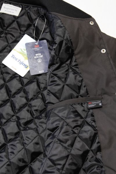 画像3: 「Sugar & Co.」Sugar varsity jacket シュガーアンドカンパニー シュガーバーシティージャケット SGR-JK24 [ダークブラウン]