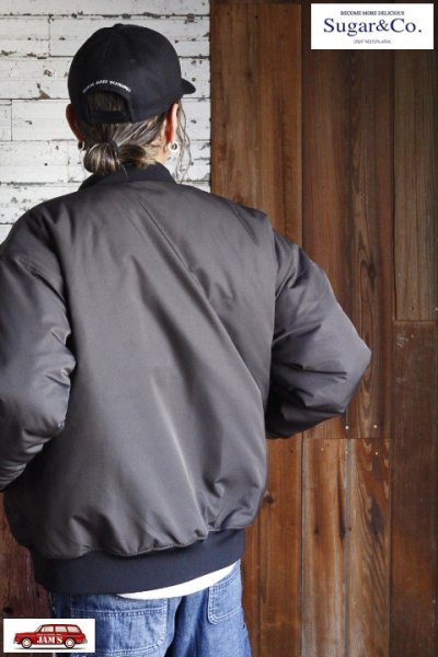 画像11: 「Sugar & Co.」Sugar varsity jacket シュガーアンドカンパニー シュガーバーシティージャケット SGR-JK24 [ダークブラウン] (11)