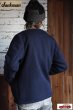 画像9: 「Jackman」Wool Collarless Jacket ジャックマン ウール カラーレス ジャケット JM8587 [ダークネイビー] (9)