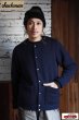 画像11: 「Jackman」Wool Collarless Jacket ジャックマン ウール カラーレス ジャケット JM8587 [ダークネイビー] (11)