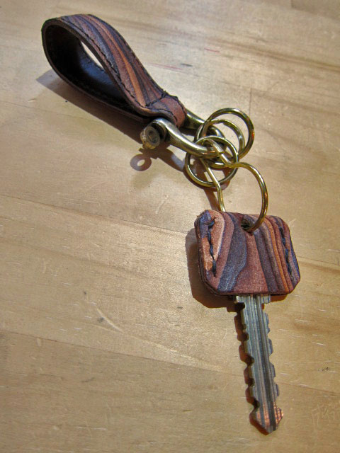 MAGNET」 Key Holder マグネット キーホルダー [WOOD BLACK・WOOD