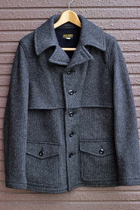 JELADO ジェラード コート サイズ:40(L) ビーチクロス ブッチャー コート Buchers Coat ネイビー 紺 アウター ジャケット ブルゾン【メンズ】