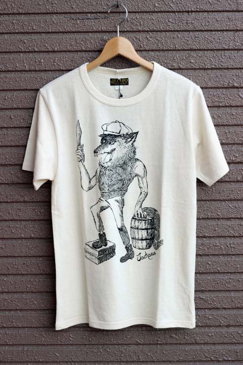 JELADO」 Jackass Tee ジェラード ジャッカスTシャツ [バニラ]