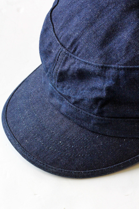 Pherrows」 WORK CAP フェローズ ワークキャップ SRC1 [デニム・ウォバッシュ・ヒッコリー]