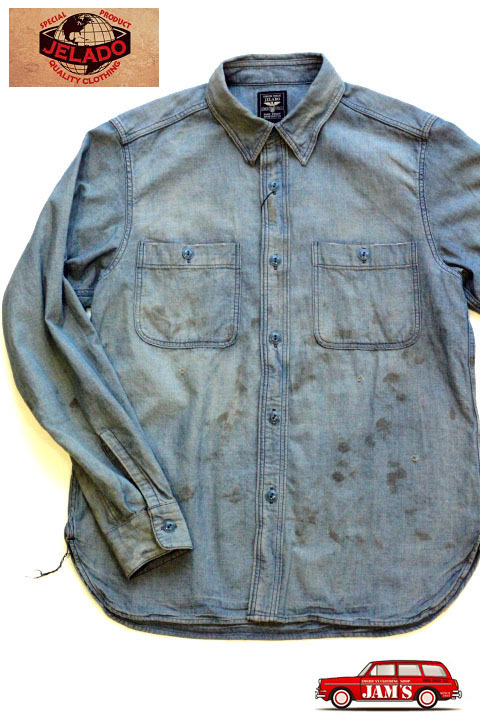 JELADO」 Denim Western Shirts Vintage Finish ジェラード デニム 