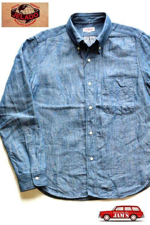 JELADO」 Denim Oxford B.D.Shirts ジェラード デニム 