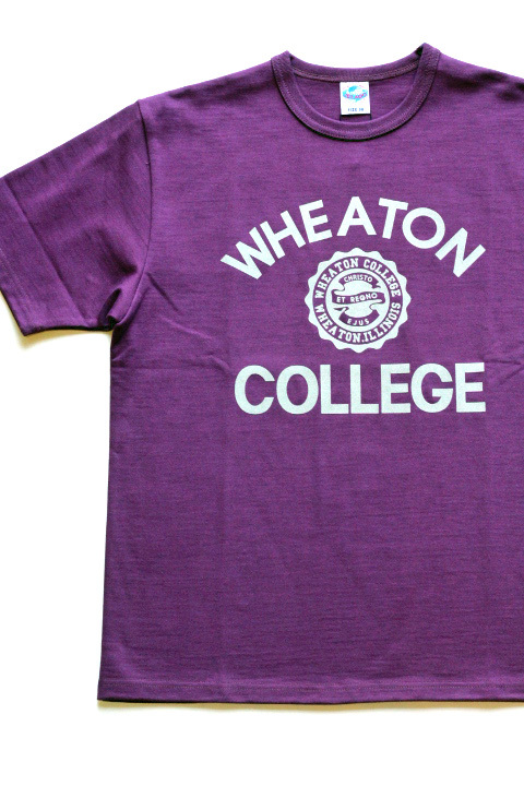 Jelado Wheaton College Tee ジェラード ウィートンカレッジ プリント Tシャツ Jp116 ワイン グリーン