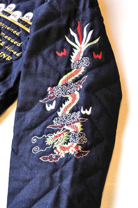 JELADO」 ジェラード キルティングジャケット デニム 刺繍 ベトジャン 
