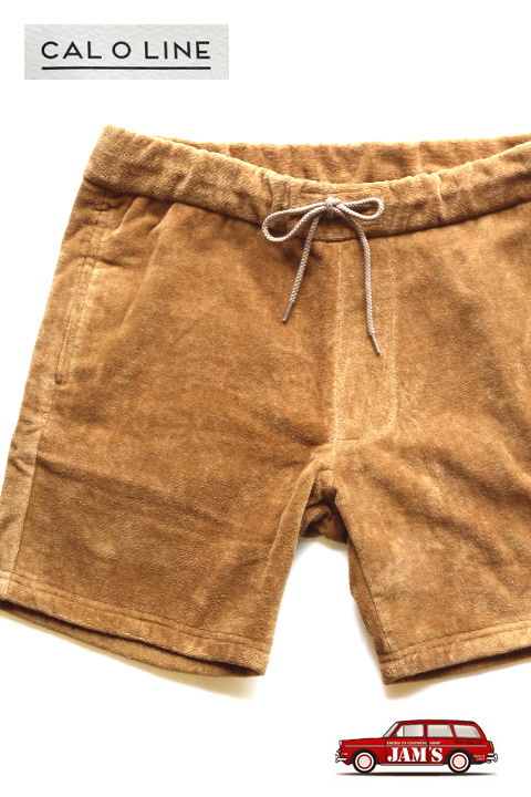 CAL O LINE AFTER SURF PILE SHORTS キャルオーライン アフター