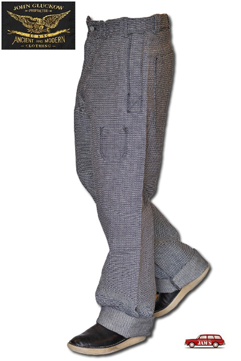 JOHN GLUCKOW」by 「JELADO」 SASHIKO Net Makers Trousers ジョン