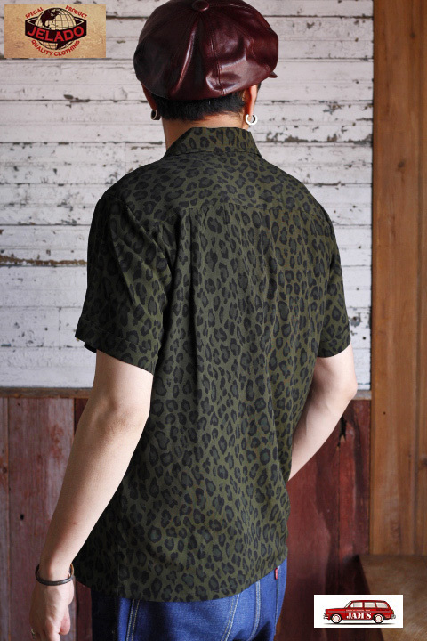 JELADO Vincent Shirt Leopard Pattern