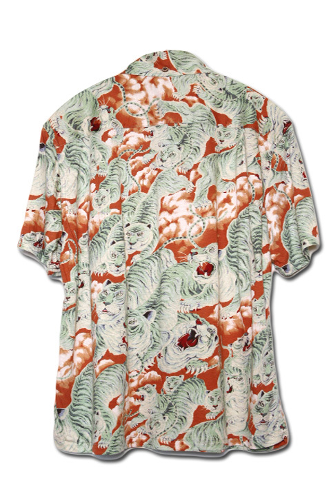 JELADO」Pullover B.D. Aloha Shirts ジェラード ボタンダウン アロハシャツ 百虎 SG42107 [オールドトマト]