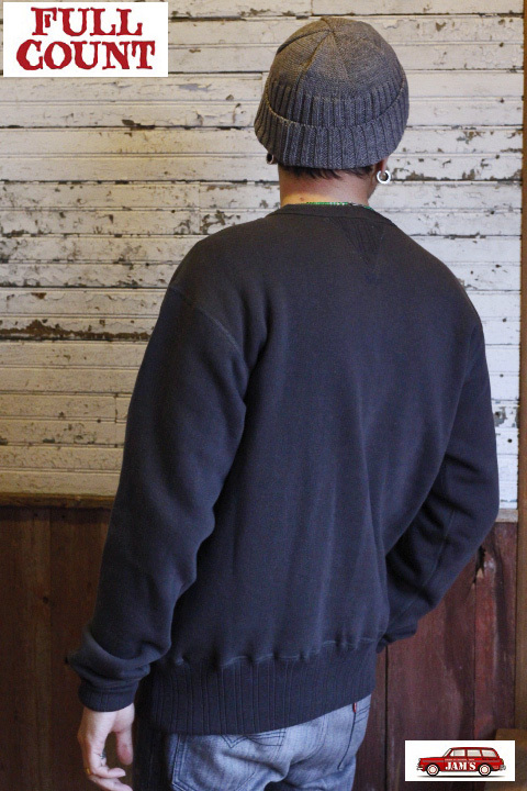 FULLCOUNT」DOUBLE V SET IN SLEEVE MOTHER COTTON SWEAT フルカウント 