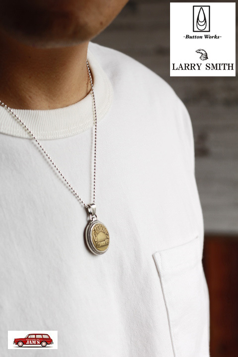 Button Works」×「Larry Smith」Vintage Button Necklace ボタン ...