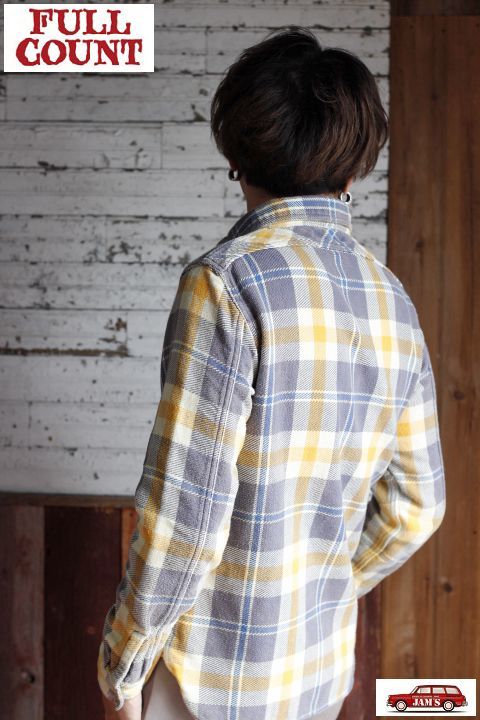 FULLCOUNT」ORIGINAL CHECK NEL SHIRTS E-FLOW SOUTHER フルカウント