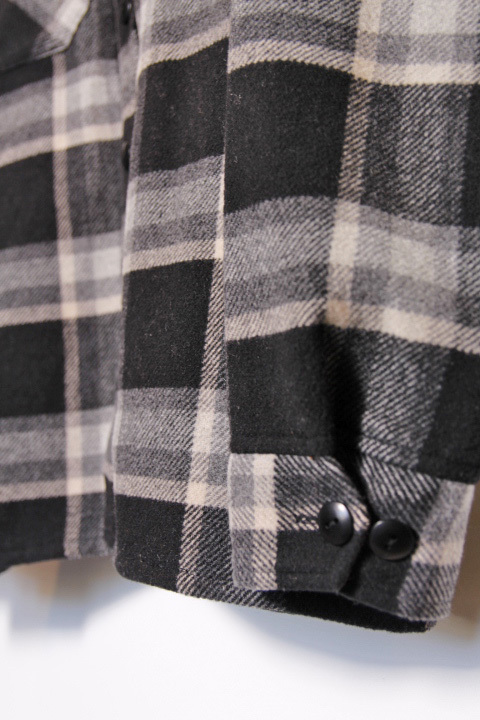 FULLCOUNT」Big Check CPO Wool Shirt フルカウント ビッグチェック