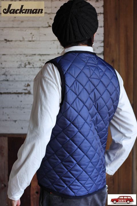 Jackman」× 「Lavenham」 Gilet ジャックマン × ラベンハム ジレ