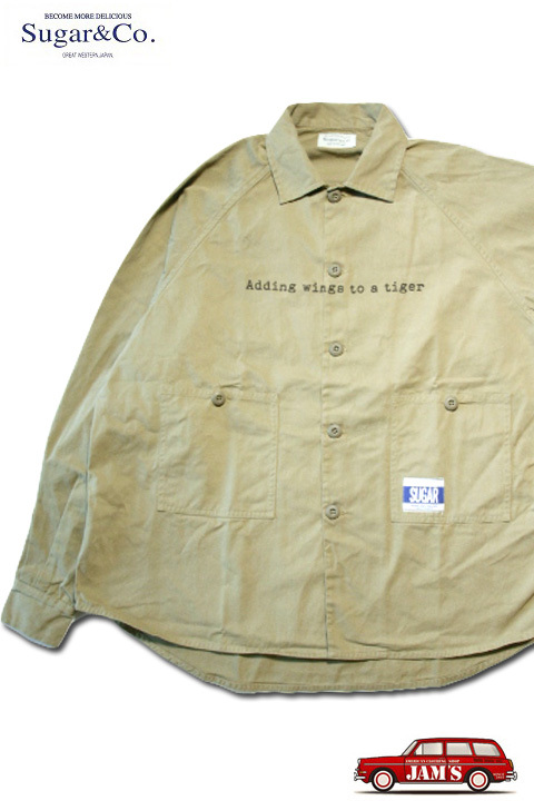 Sugar & Co.」Happy Safari Shirt シュガーアンドカンパニー ハッピー