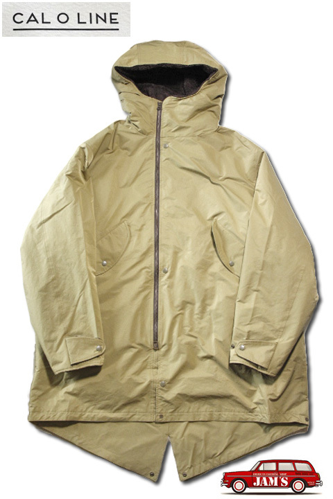 CAL O LINE」ARCTIC PARKA キャルオーライン アークティックパーカー ボアフリースライナー ロングコート CL212-087  [モス]