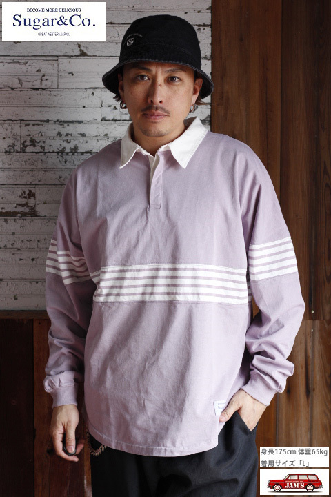 Sugar & Co.」Drop Rugger Shirt シュガーアンドカンパニー ドロップ