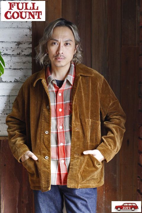 FULLCOUNT」Super Fine Corduroy Chore Jacket フルカウント スーパー