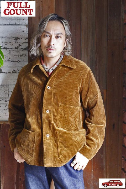 FULLCOUNT」Super Fine Corduroy Chore Jacket フルカウント スーパー